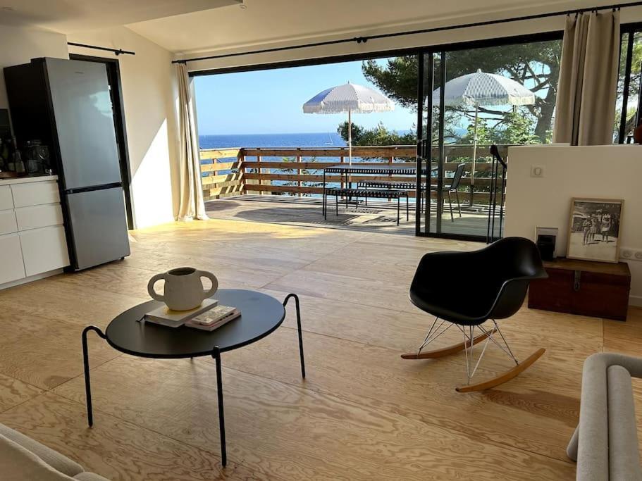 Cabanon Moderne, Les Pieds Dans L'Eau, 2 Chambres Le Pradet Kültér fotó